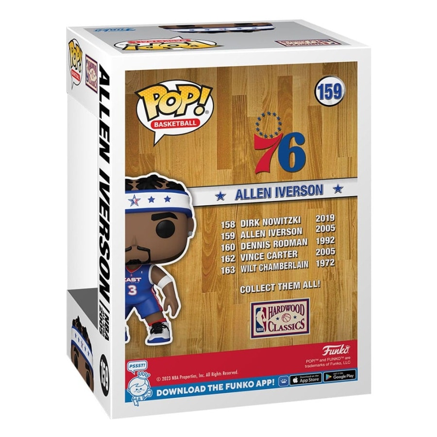 Funko Pop Allen Iverson #159 NBA Allstar 2005