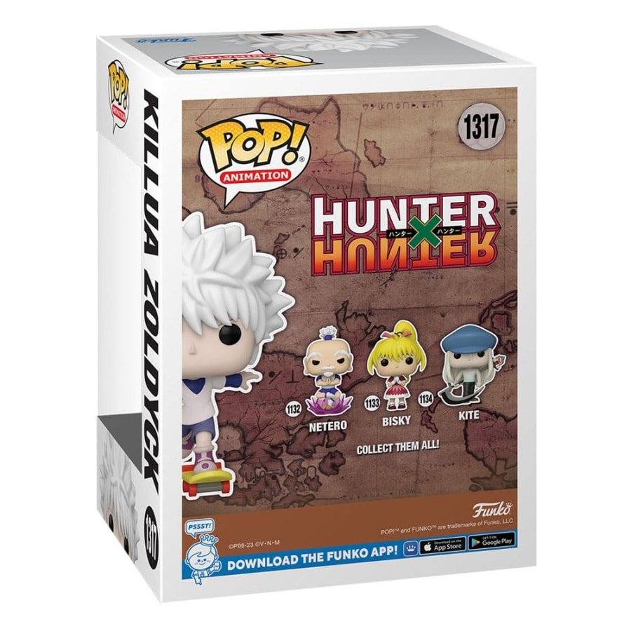 Funko Pop Killua Zoldyck #1317 Exclusive Hunter X Hunter
