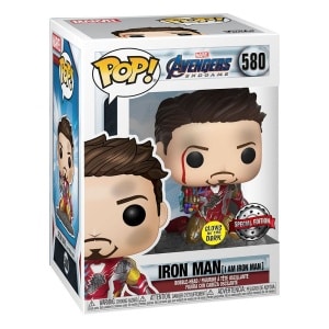 Funko Pop Iron Man (I am Iron Man) GITD Exclusive