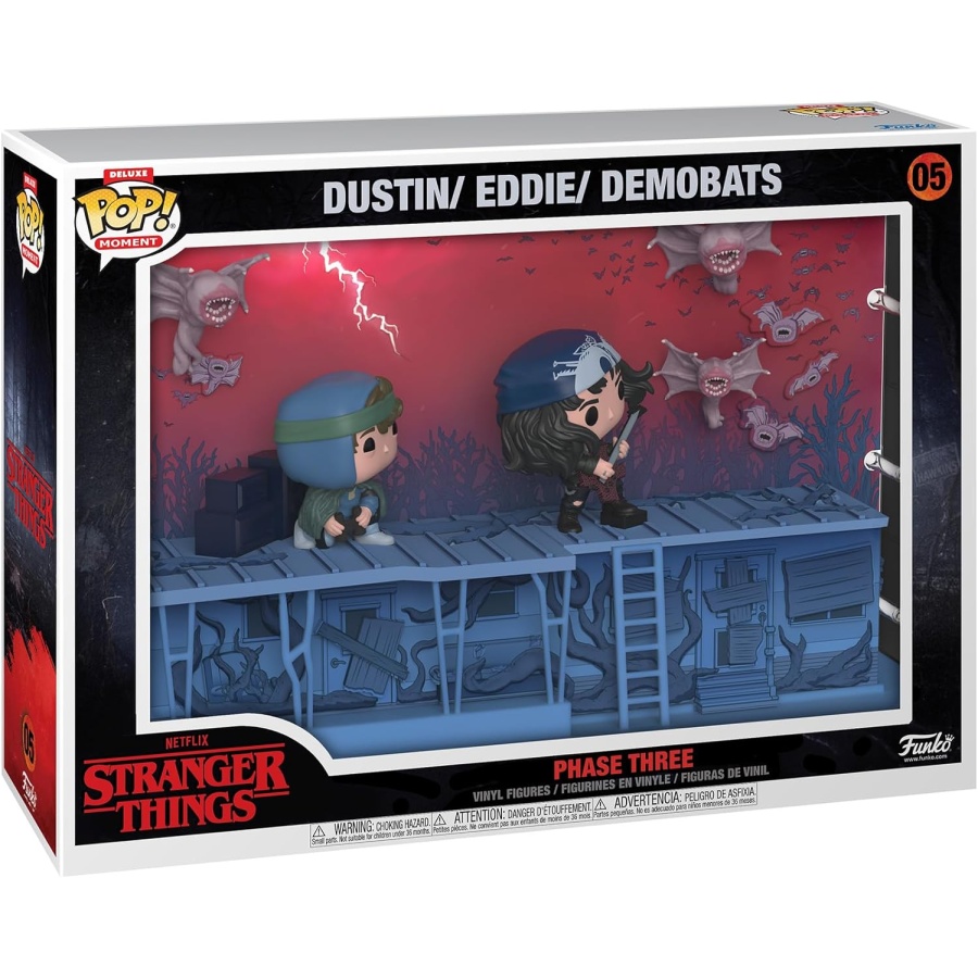 Funko Pop Dustin / Eddie / Demobats #05